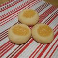 Biscuits ''thumbprints'' au citron