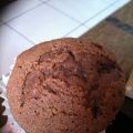 Muffins chocolat noir, pepites de chocolat et[...]