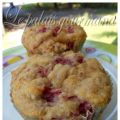 Muffins moelleux aux framboises et crème sûre