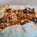 Tarte rustique aux légumes grillés