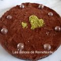 Gâteau choco-pistaches