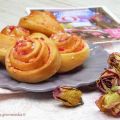 Brioches à la rose pour 