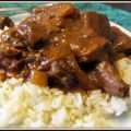 Goulash au boeuf sauce barbecue