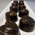 Chocolats fins - noir et menthe