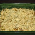 Crumble de dinde au curry