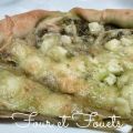 Pizza aux 3 fromages et pesto