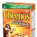 Cheerios au beurre d'arachide et concours