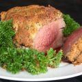 Rôti de boeuf en croûte parmesane