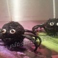 Cake pops d'halloween (araignées)