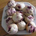 Muffins aux framboises