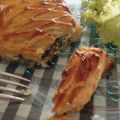 Feuilleté au chèvre frais et aux épinards