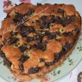 Gâteau au chocolat et banane