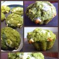 Muffins au thé matcha et chocolat blanc