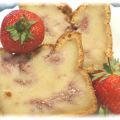 Cake à la fraise sans beurre