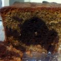 Cake marbré noisettine & chocolat (recette de[...]