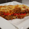 Lasagne crémeuse aux légumes et aux saucisses