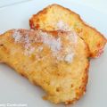 Pain perdu de kouglof (French toast of kouglof)