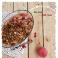 Crumble pêchu {pêches blanches - verveine -[...]