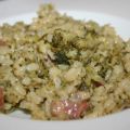 Risotto lardons brocolis, Recette Ptitchef