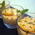 Mousse à la pêche toute fraîche ^^