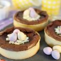 Tartelettes au chocolat { Pâques }