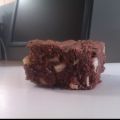 Brownie chocolat-noisette