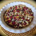 Tarte choco/framboises aux amandes