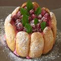 La charlotte à la framboise