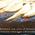 gateau au son d'avoine pomme orange chocolat[...]