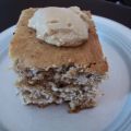 Gâteau aux bananes, érable et pacanes