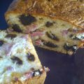 Cake aux lardons pruneaux