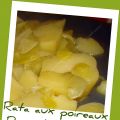 Rata aux poireaux - Ragú de puerros