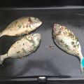Daurades marinées à la plancha