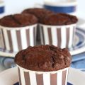MUFFINS AU CACAO ET AU GRUAU