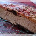 Gâteau flan à la fraise marbré chocolat, sans[...]