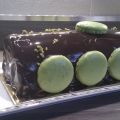 Bûche chocolat pistache 2012