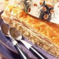 Galette des rois traditionnelle à la frangipane