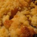 Crumble pomme banane au rhum, Recette Ptitchef