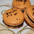 Macaron chocolat fève tonka