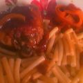 Poulet sauce orange/chocolat