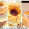Pommes au four sauce au caramel au beurre salé