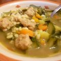 Soupe aux boulettes de porc, à l'orge et aux[...]