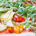 Pizza aux légumes, champignons, fromage de[...]