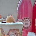 Mousse Litchis Framboises Rose
