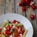 Salade de pâtes aux fèves