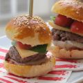 mini hamburgers pour l'apéritif