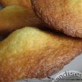 Madeleines au miel saveur fleur d oranger,[...]