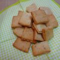 Galettes salées ou biscuits salés au sésame et[...]