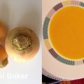 Soupe dorée au navet boule d'or et curcuma