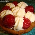 Tartelette macarpone-framboise